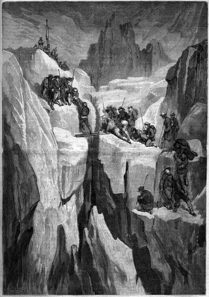 Ascension of Mont Blanc, 5 juli av French School
