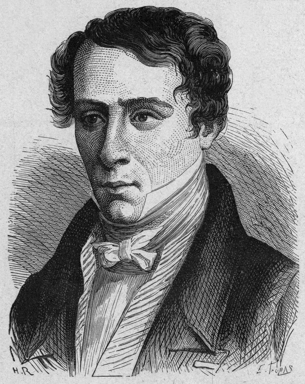 Augustin Fresnel (gravyr) av French School