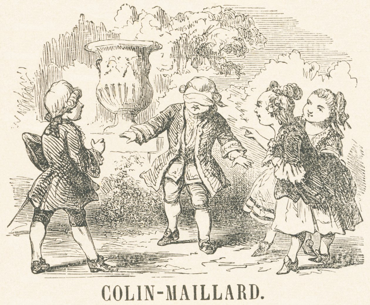 C: Colin-Maillard av French School