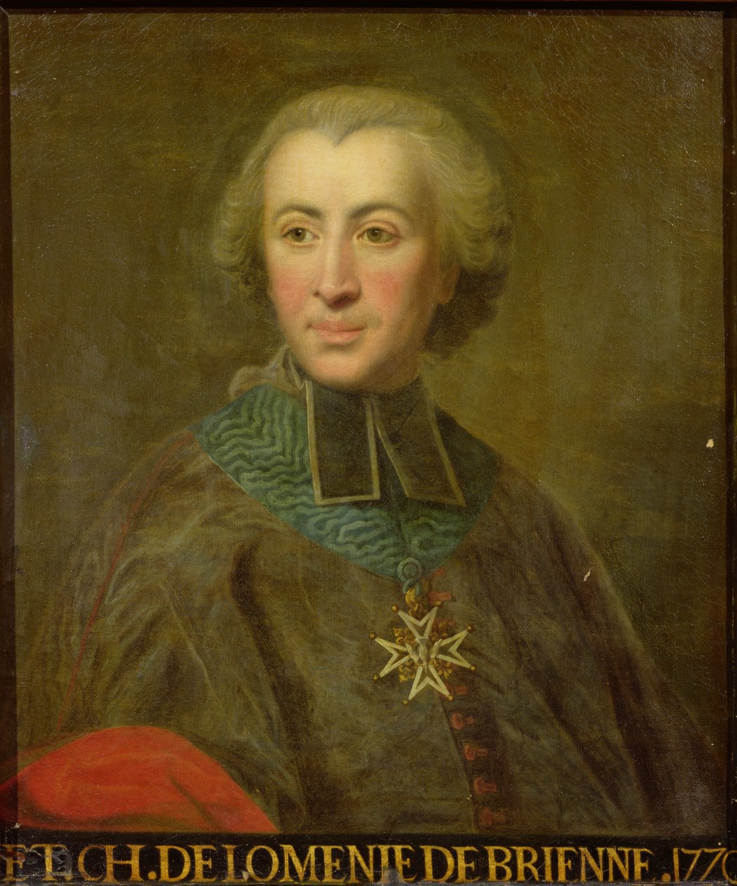 Kardinal Etienne-Charles de Lomenie de Brienne (1727-94) av French School