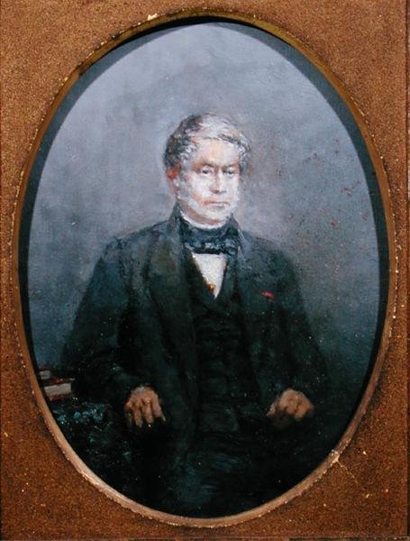 Charles-Gabriel Pravaz (1791-1853) c.1840 (olja på duk) av French School