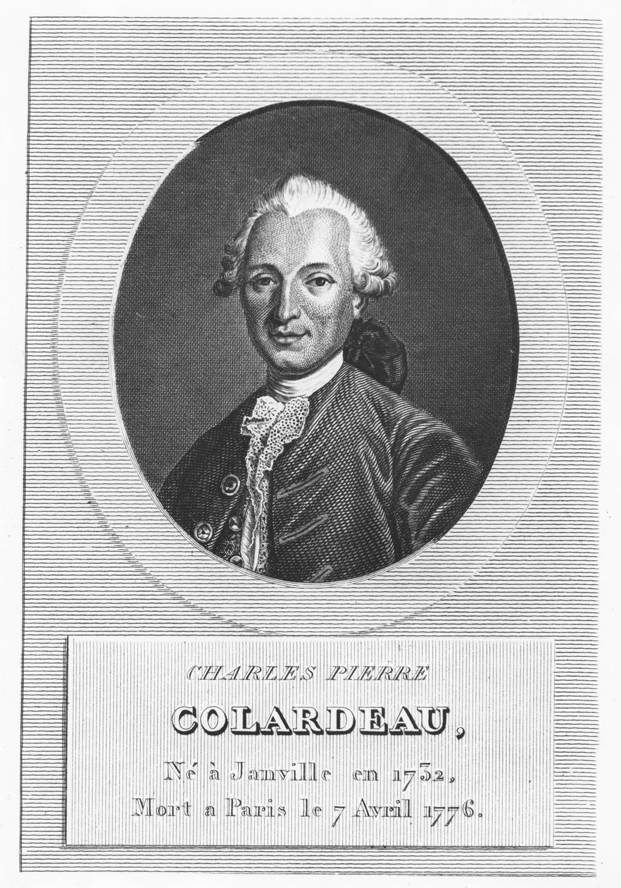 Charles Pierre Colardeau (gravyr) av French School