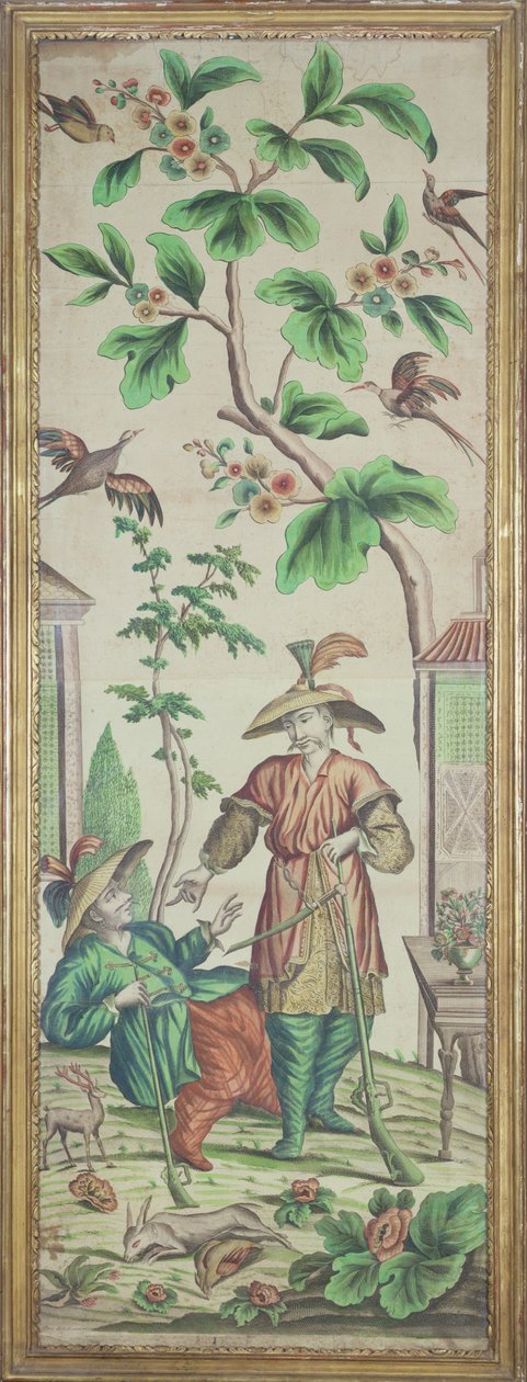 Chinoiserie tapeter av French School