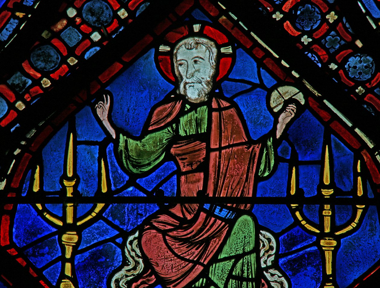 Kristus i majestät (w5) av French School