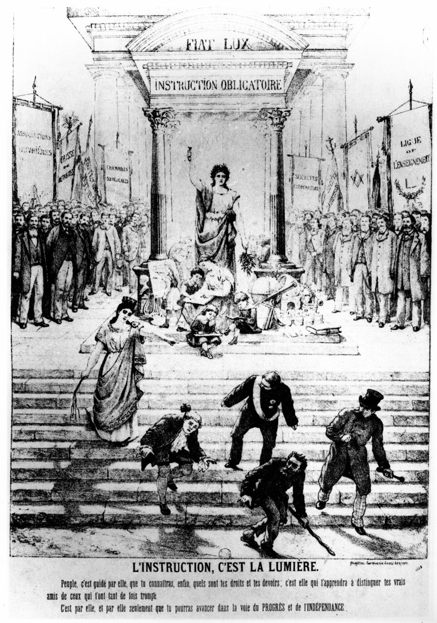 Obligatorisk utbildning, 1881 av French School