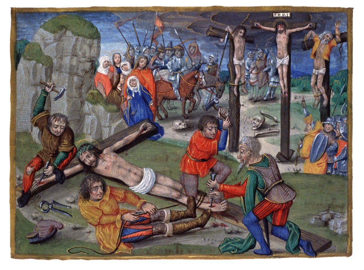 Jesu korsfästelse av French School