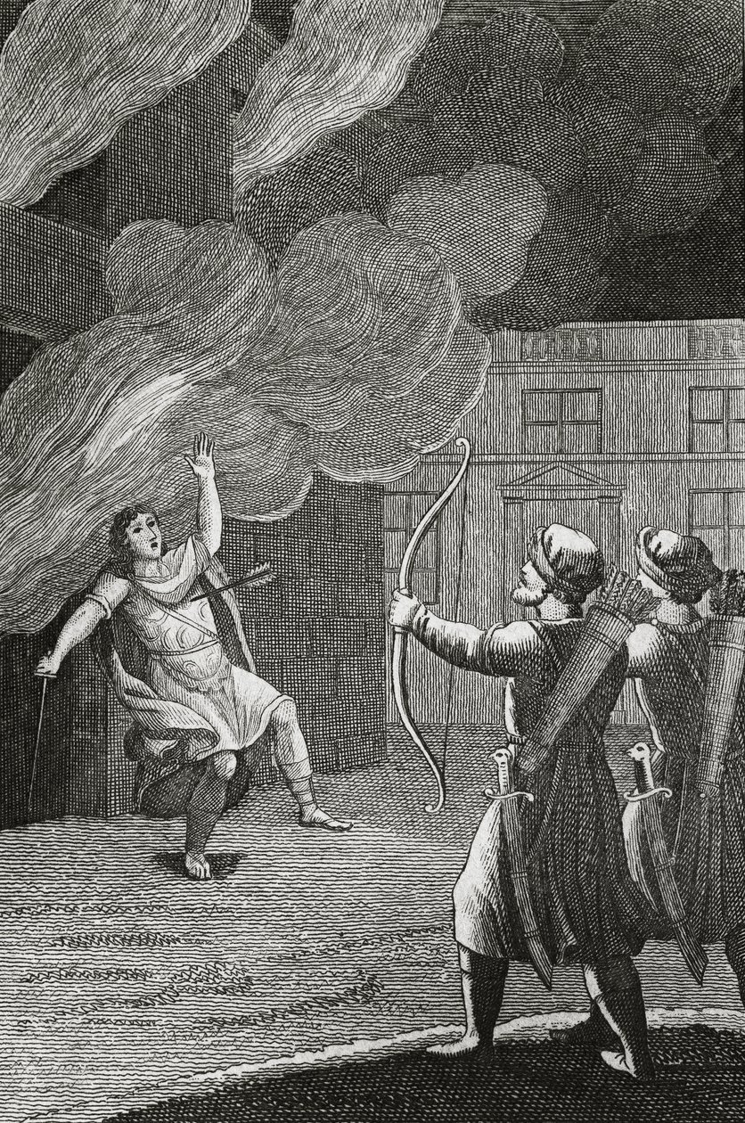 Alcibiades död av French School