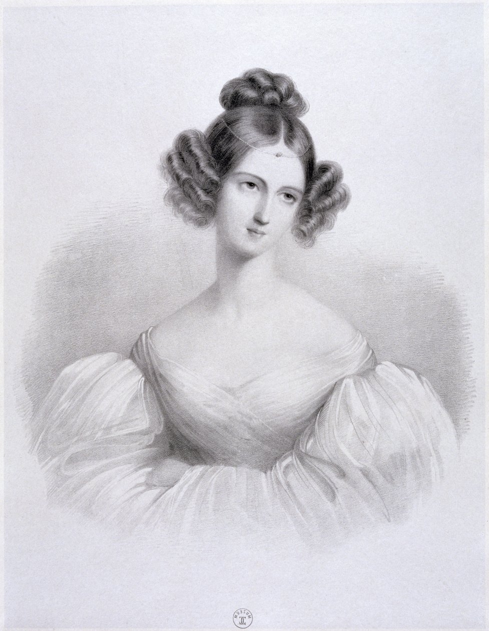 Delphine Potocka (nee Komarow) av French School