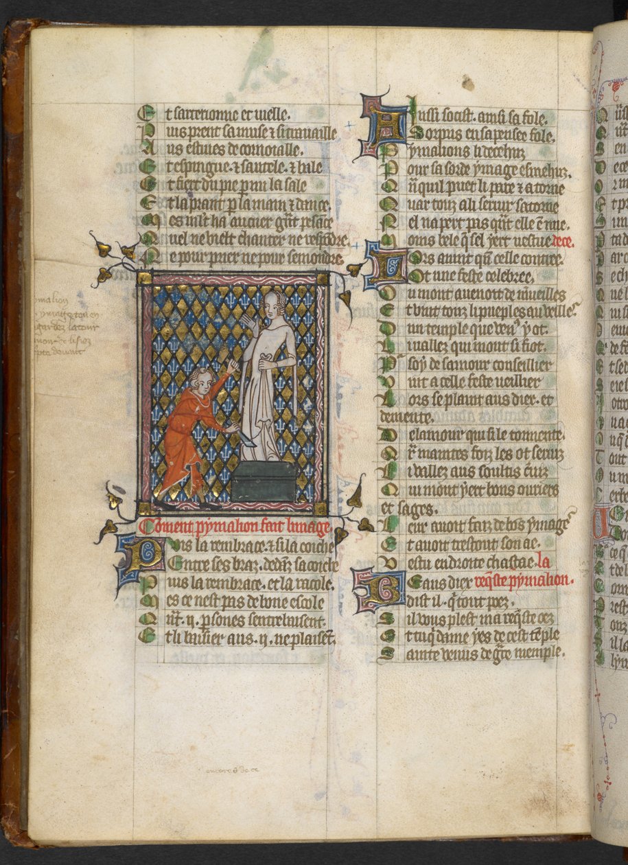 Egerton MS 881, f.165v (vellum) av French School