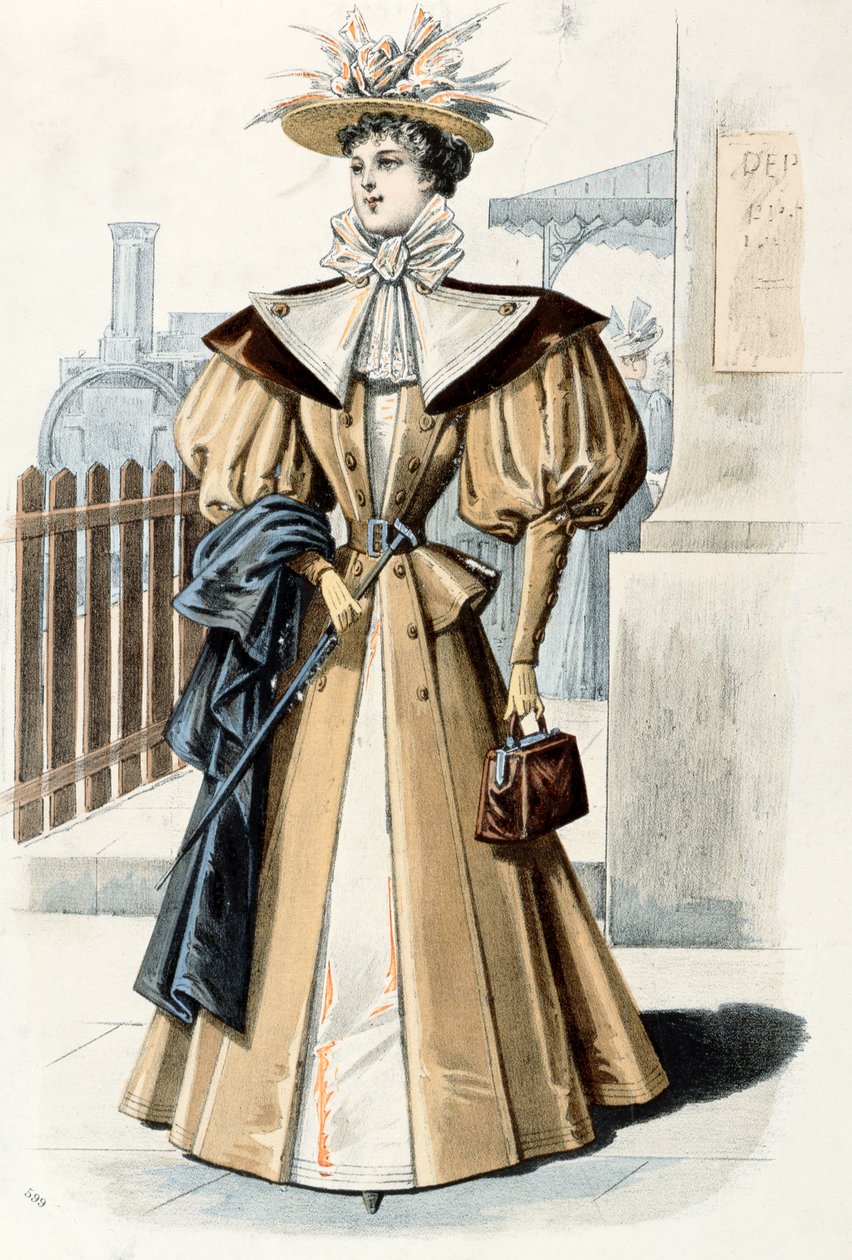 Modestil, 1895 av French School