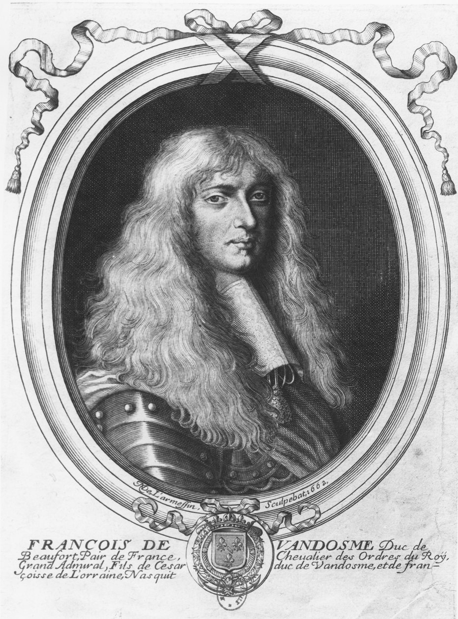 Francois de Vendome (gravyr) av French School
