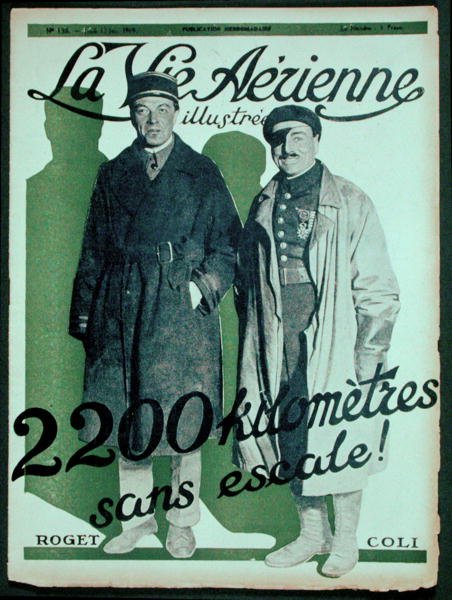 Framsidan av "La Vie Aerienne" av French School