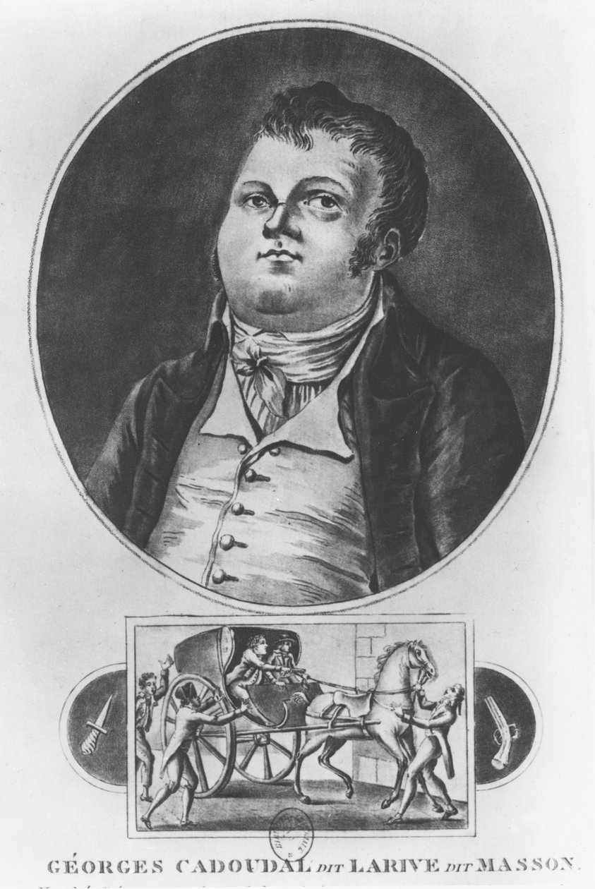 Georges Cadoudal (litho) av French School