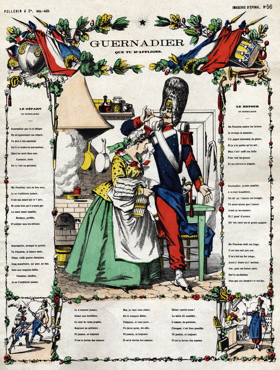 Guernadier att du sörjer mig. av French School