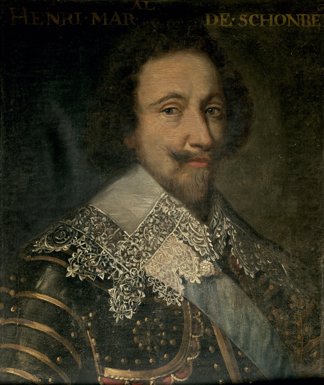 Henrik, marskalk av Schönberg av French School