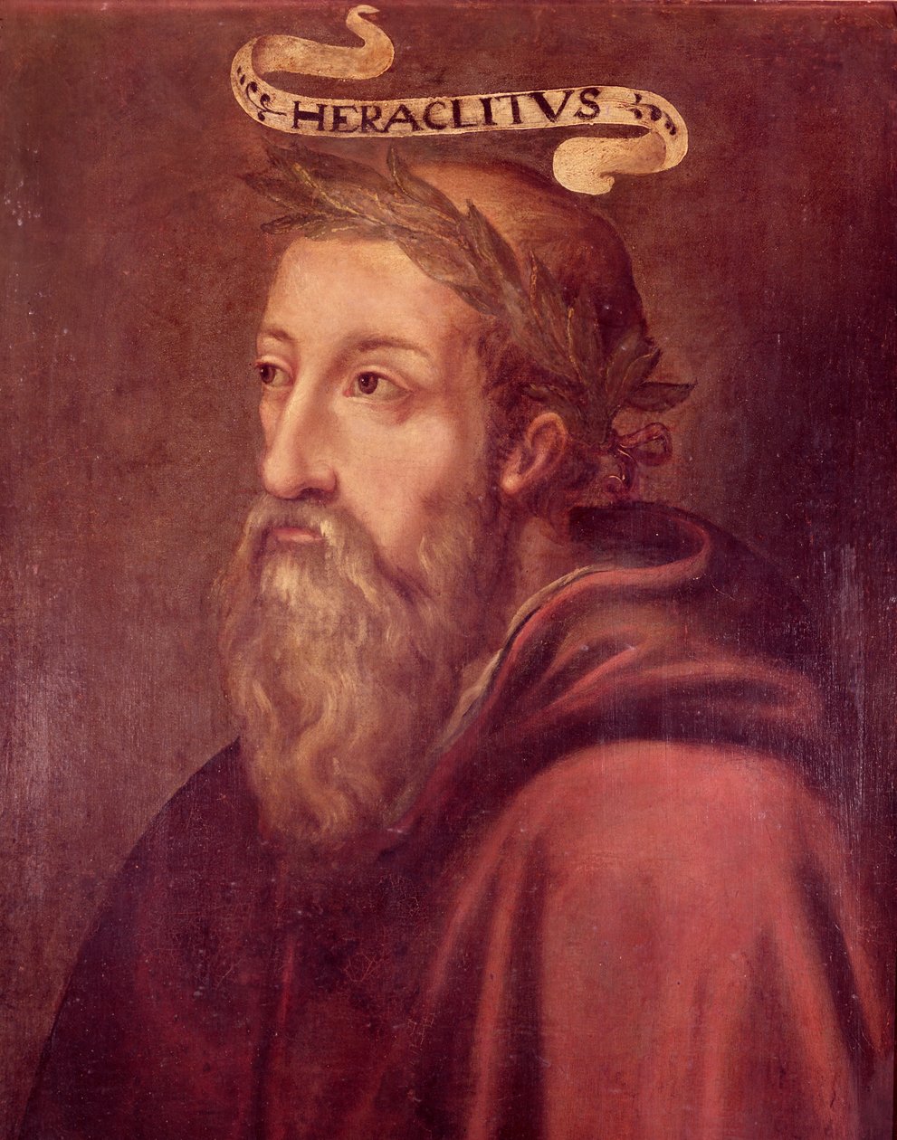 Herakleitos från Efesos (c.535-c.475 f.Kr.) av French School