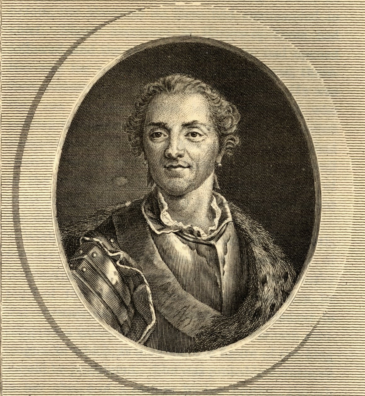 Hermann Maurice (1696-1750) greve av Sachsen av French School