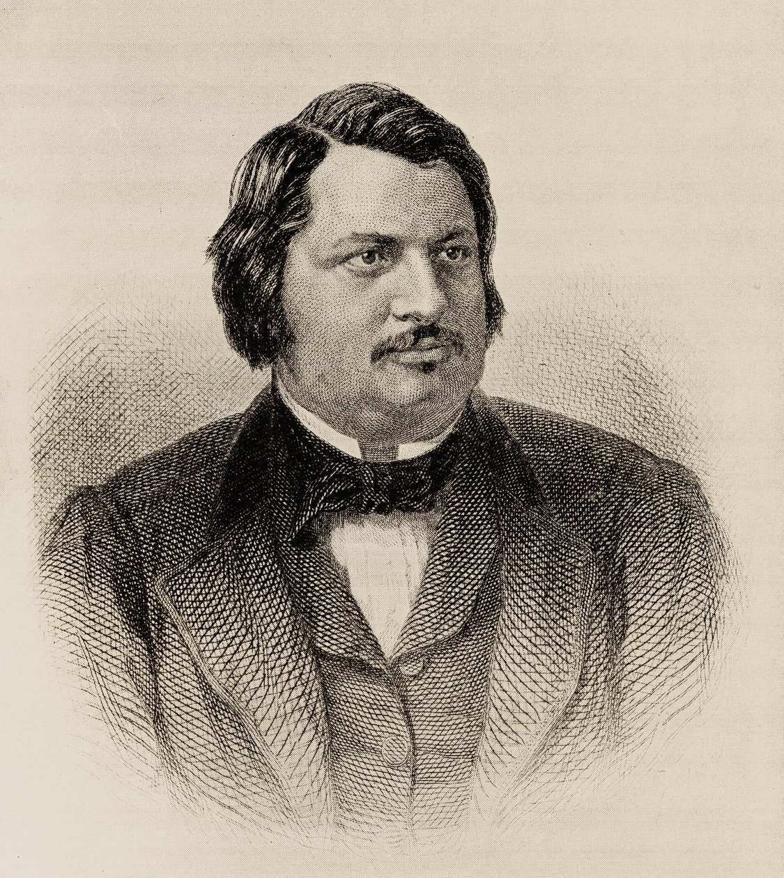 Honore de Balzac (1799-1850) av French School