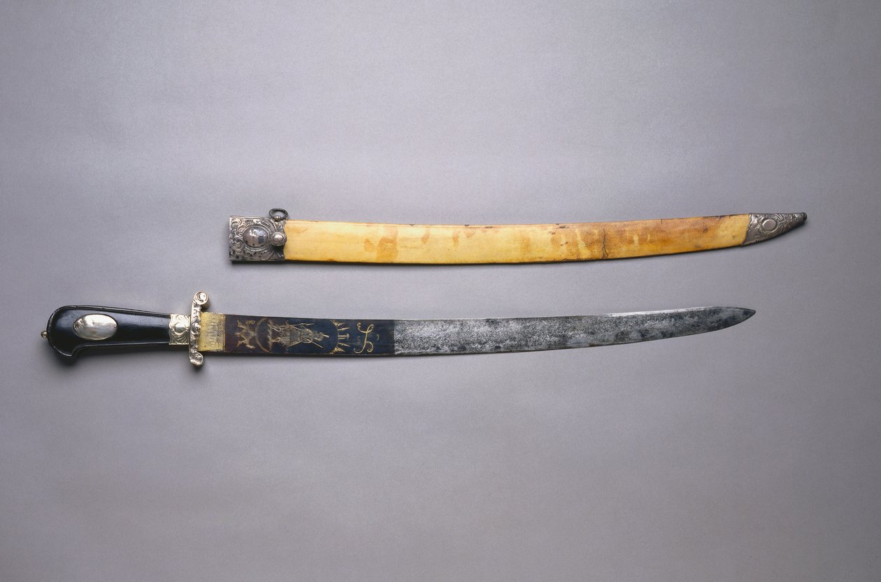 Jaktsvärd, c.1780 av French School