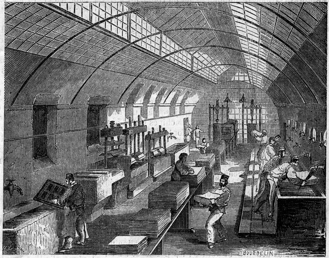 Imperialtryckning, Paris av French School