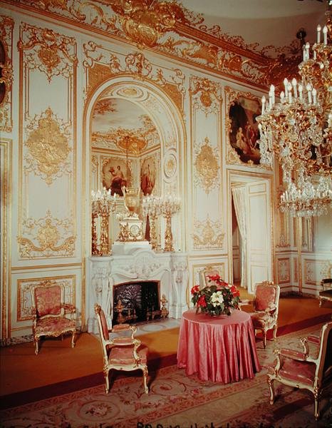 Interiör av Grand Salon av French School
