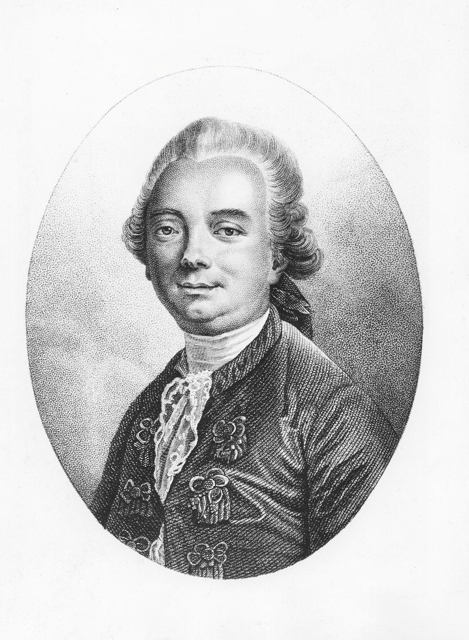 Jean-Francois de La Harpe (gravyr) av French School