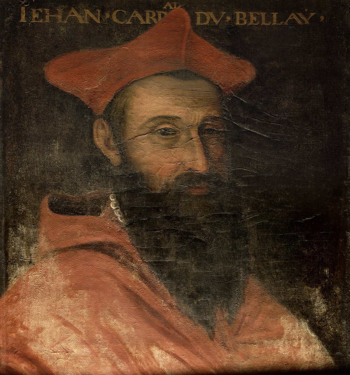 John (1492-1560) kardinal av Bellay av French School