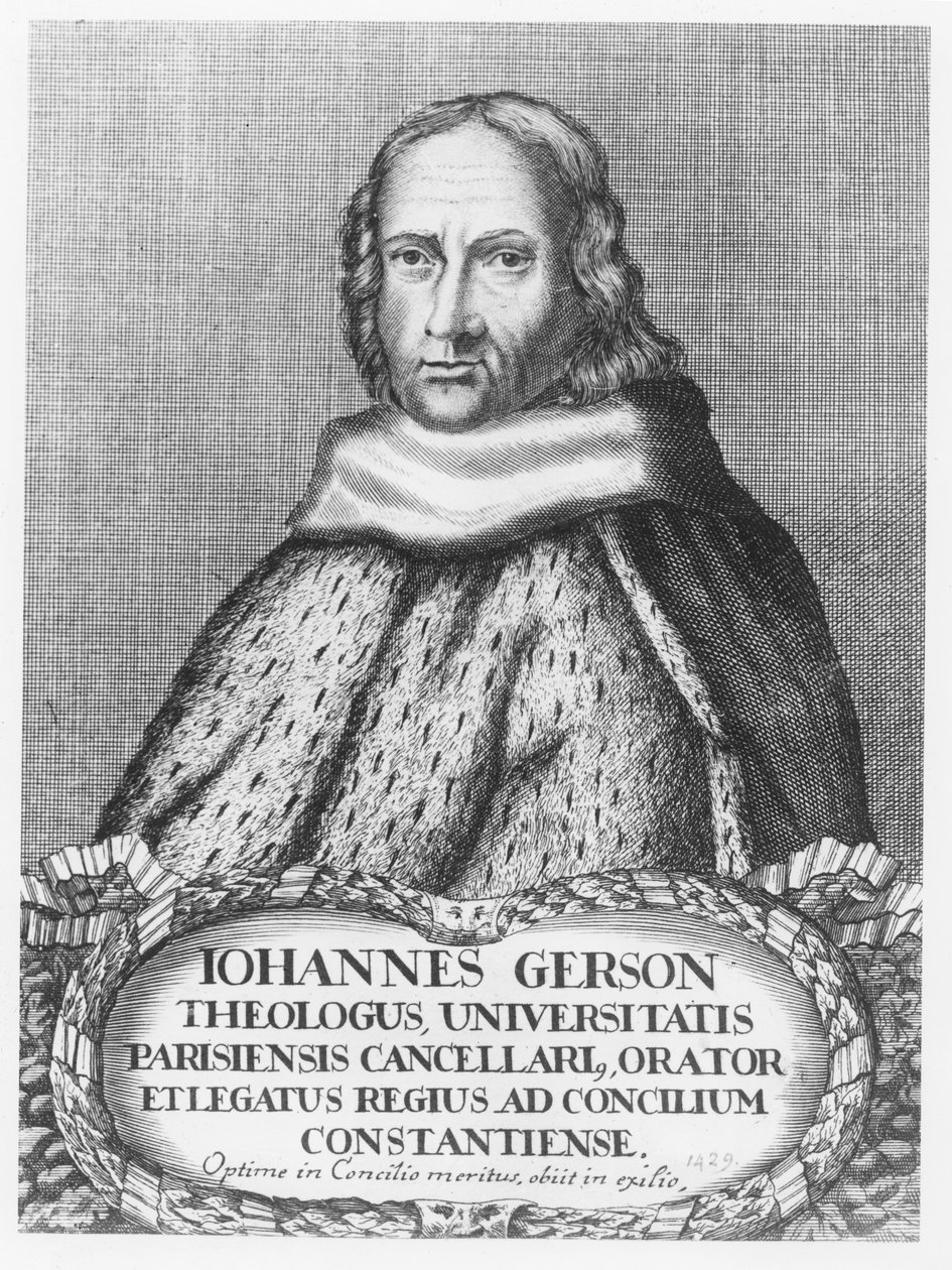Jean Gerson (gravyr) av French School