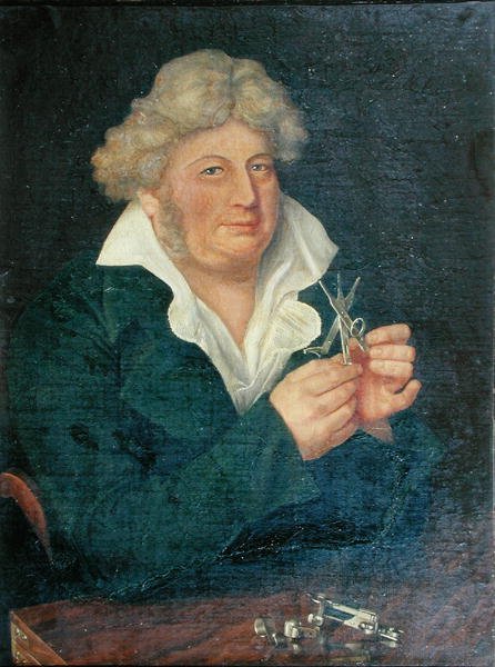 Jean Vincent Rey (olja på duk) av French School