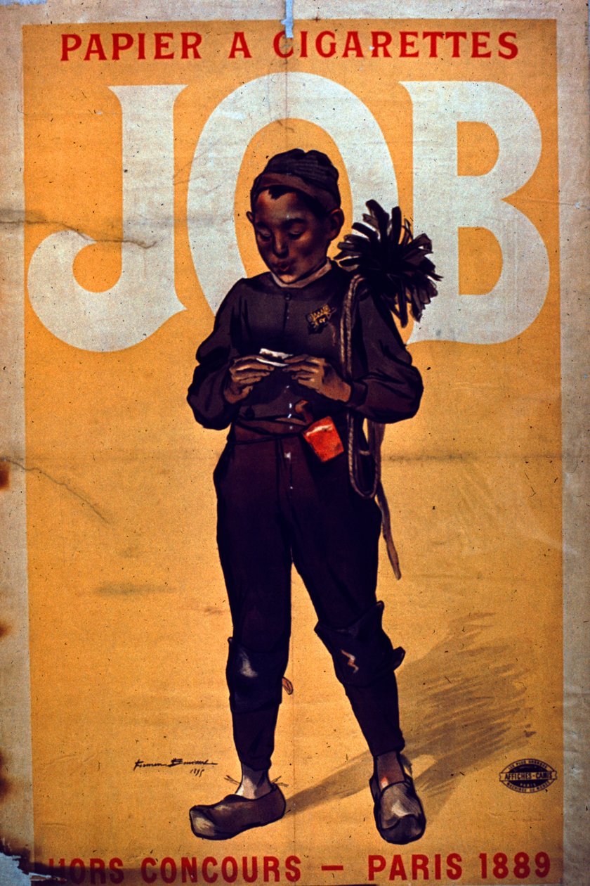 Job Cigarettpapper, 1895 av French School