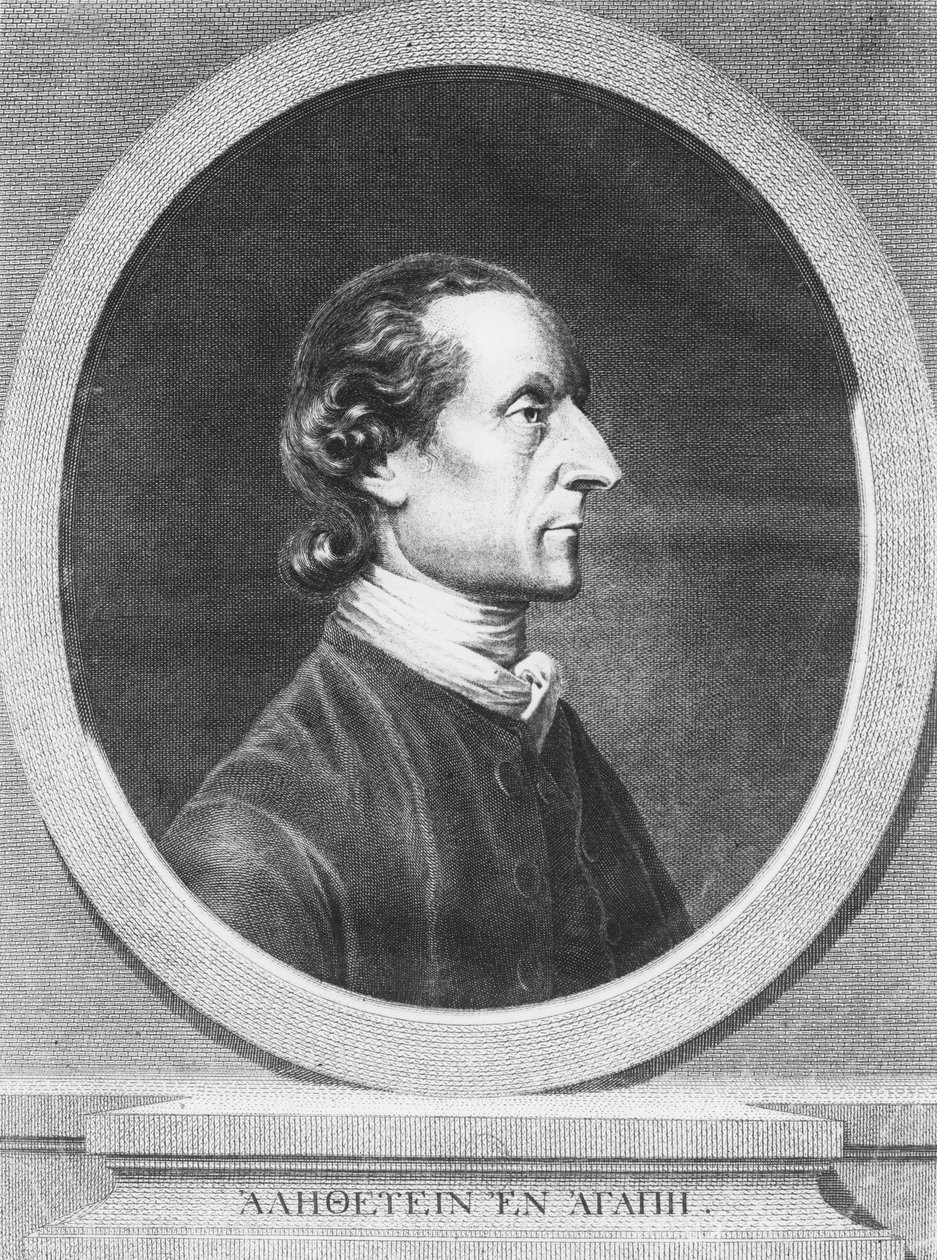 Johann Kaspar Lavater (gravyr) av French School