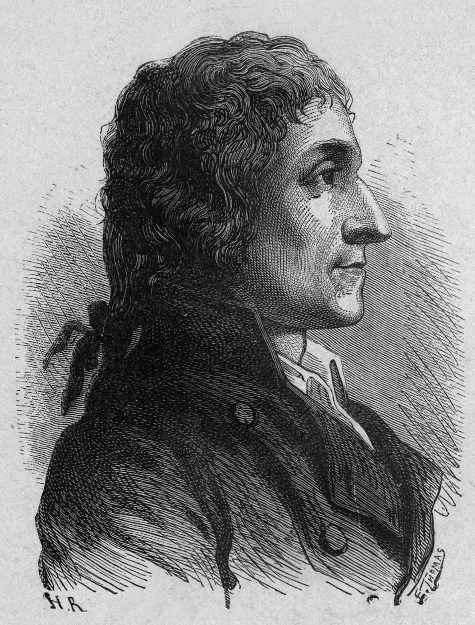 Joseph Louis Proust (1754-1826), fransk kemist, gravyr av French School