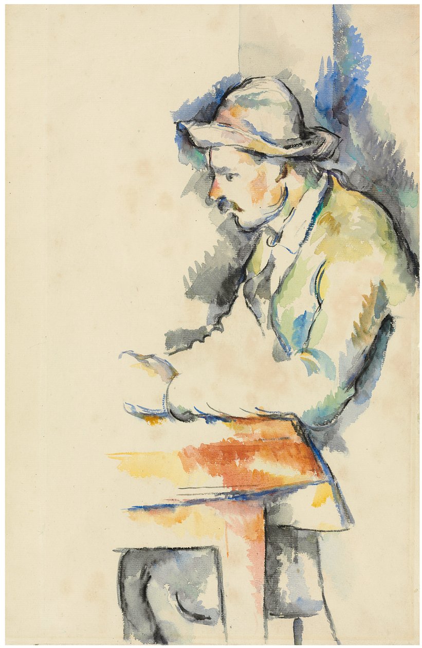 Kortspelare, c.1896 av French School