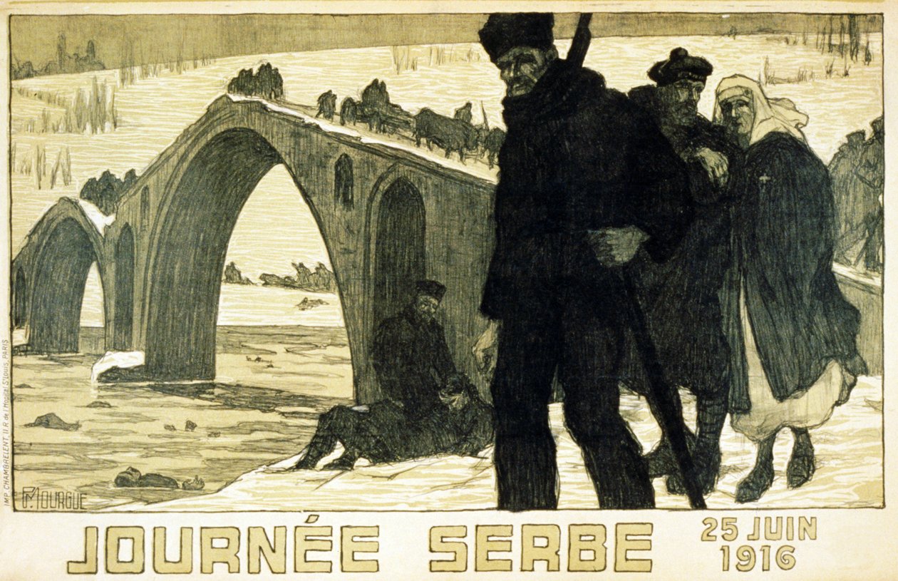Serbiska dagen. 25 juni 1916. av French School