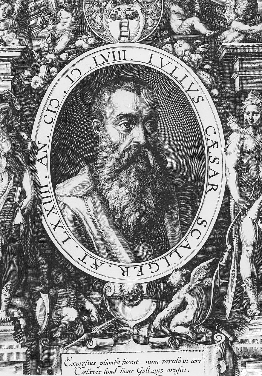 Julius Caesar Scaliger (gravyr) av French School