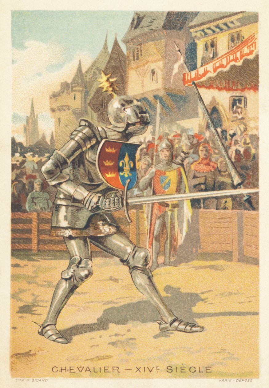 Riddare på 1300-talet av French School