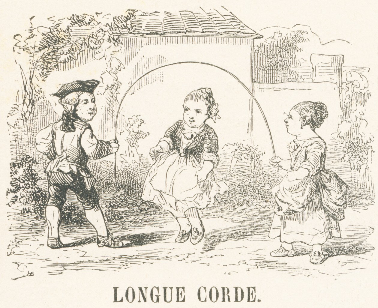 L: Långt rep av French School