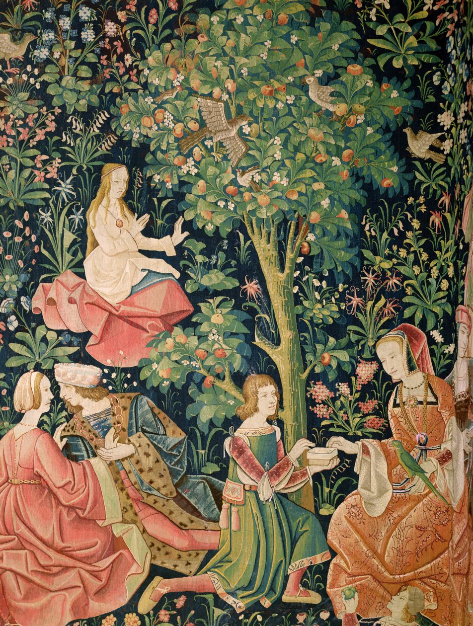 The Lordly Life: Scene Galante, c.1500 av French School
