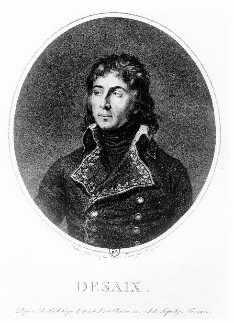 Louis Charles Desaix (litho) av French School