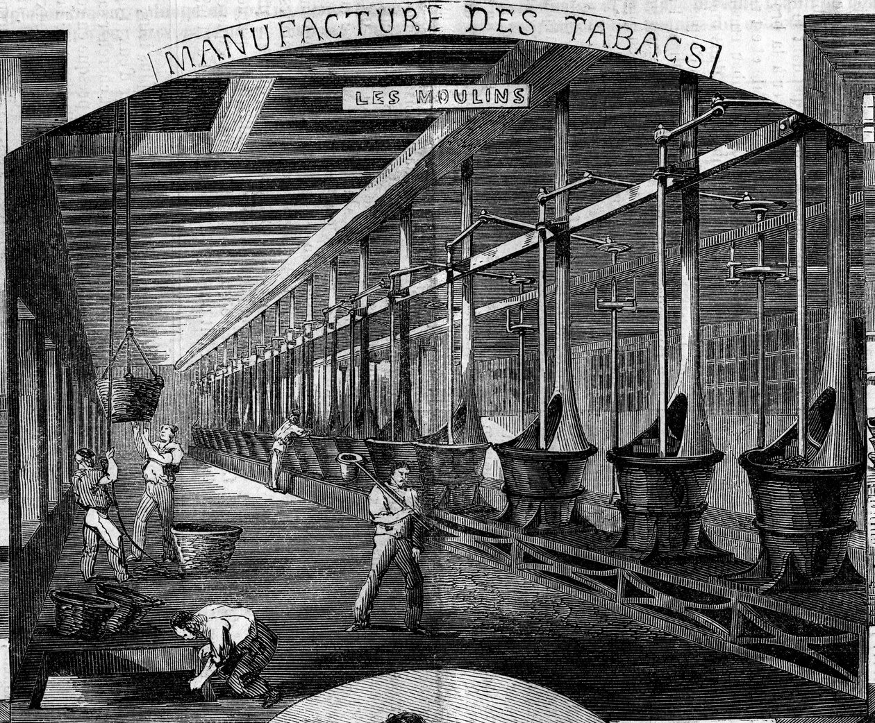 Tobaksfabrik, Paris av French School
