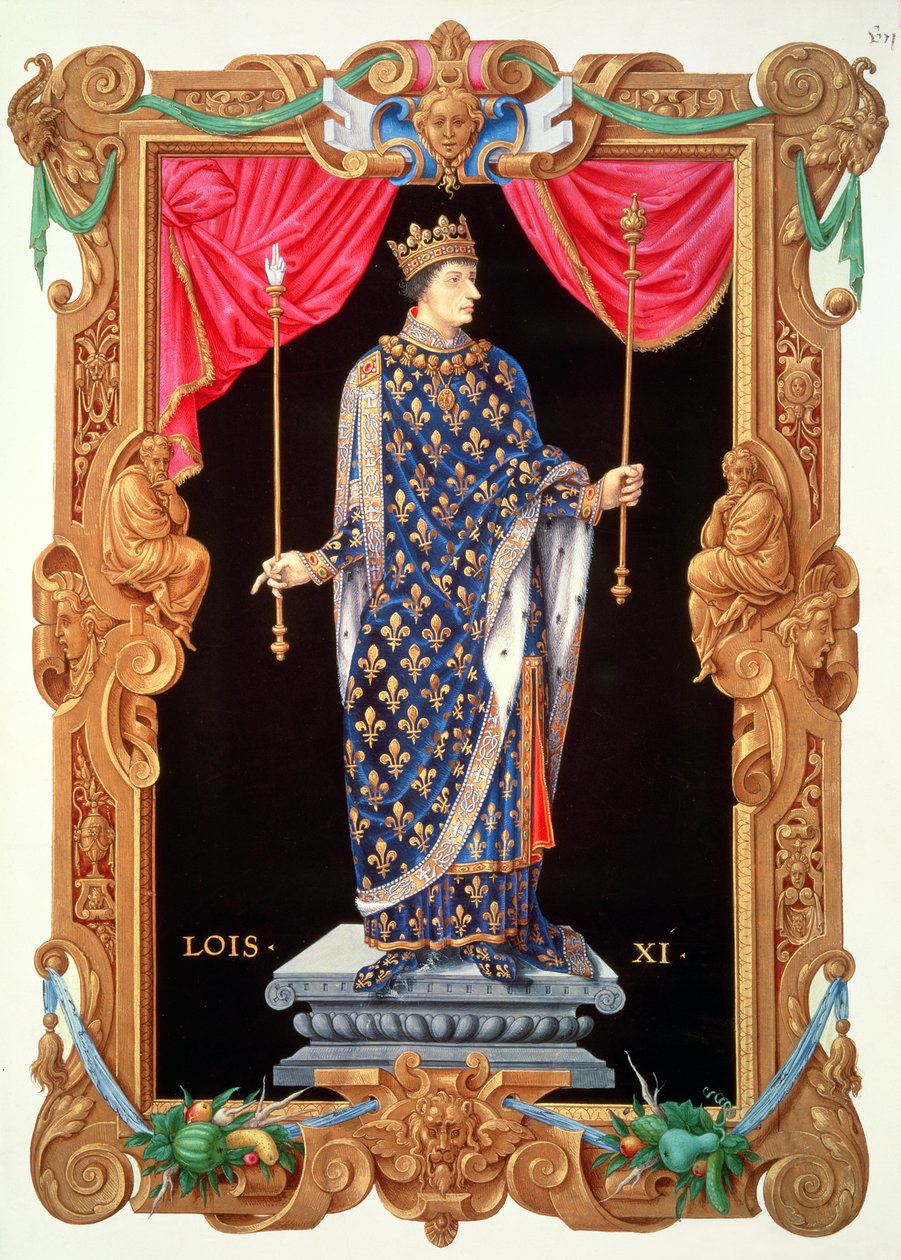 ms 859522 Louis ξ (1423-83) av French School