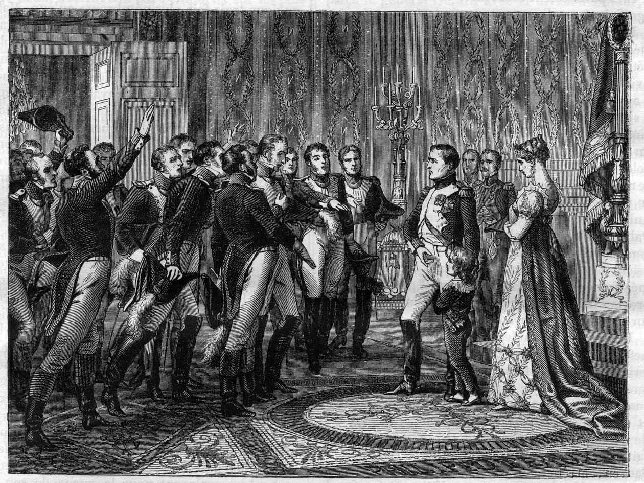 NAPOLEON Bonaparte av French School