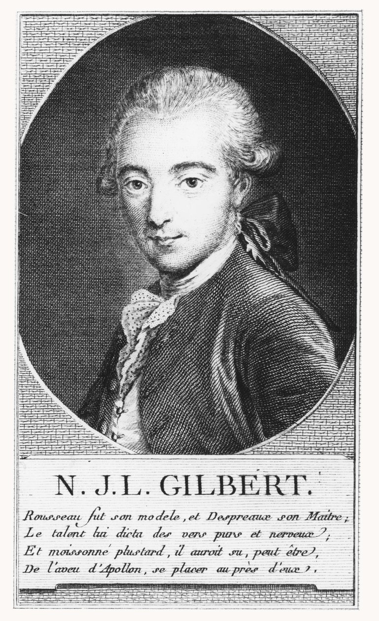 Nicolas J. Gilbert (gravyr) av French School