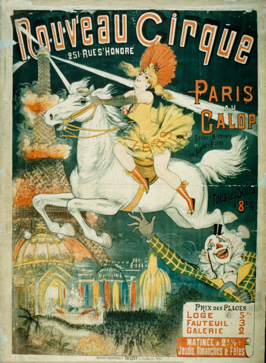 Nycirkus, 1889 av French School