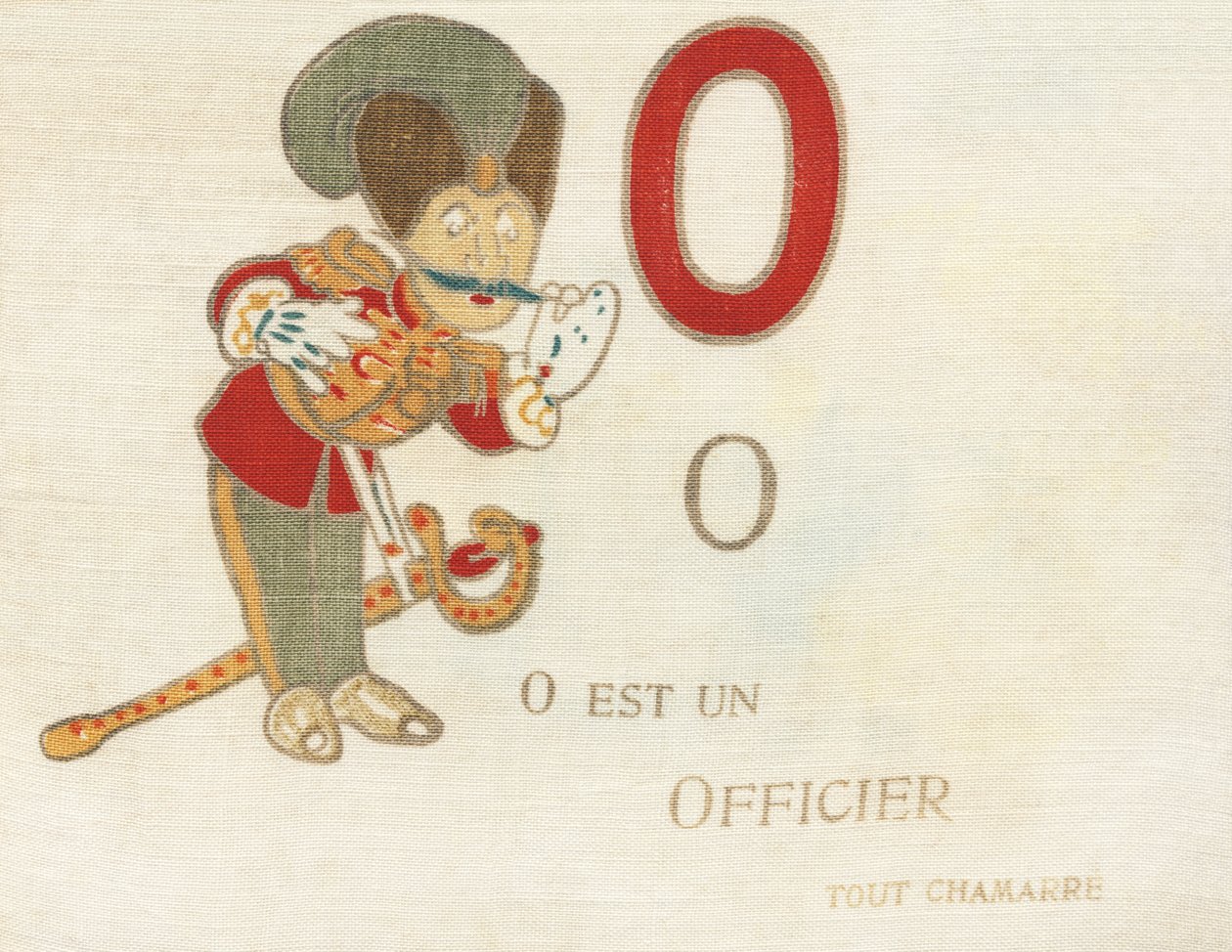 O är en slagsmålsofficer. av French School