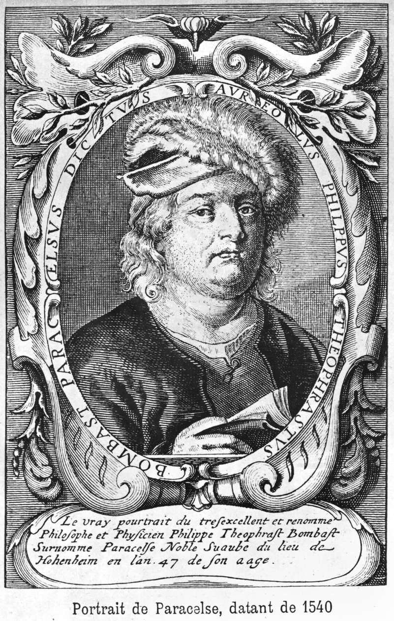 Paracelse (1493-1541) 1540 av French School