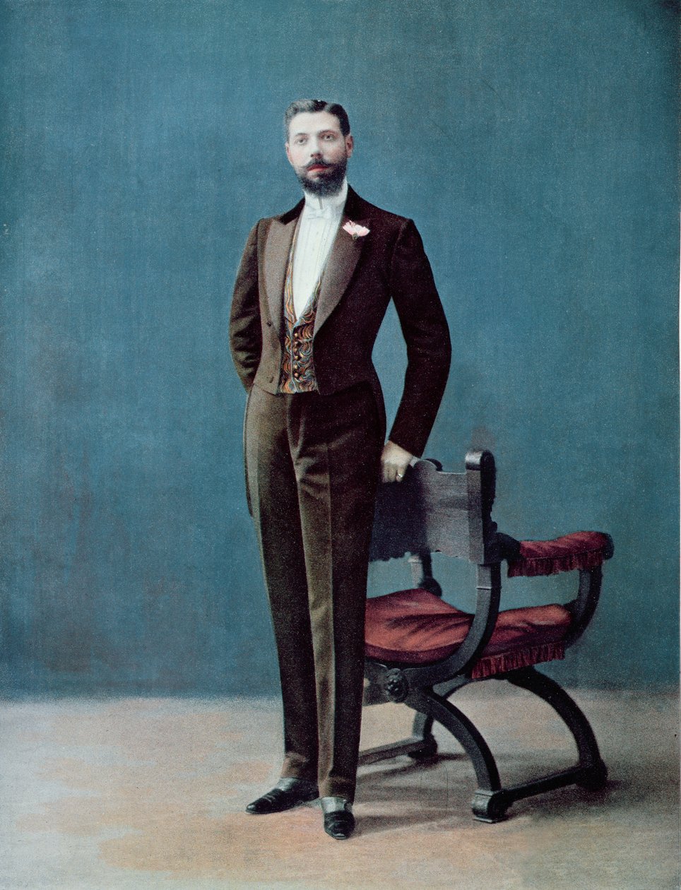 Parisisk aftonklänning, 1905 av French School