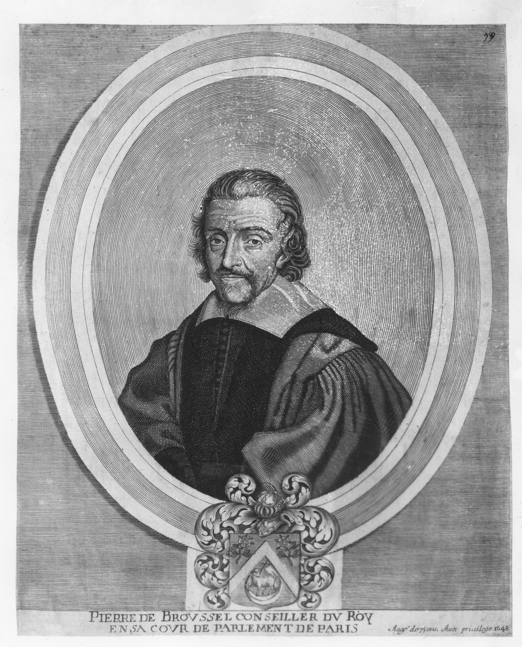Pierre Broussel (gravyr) av French School