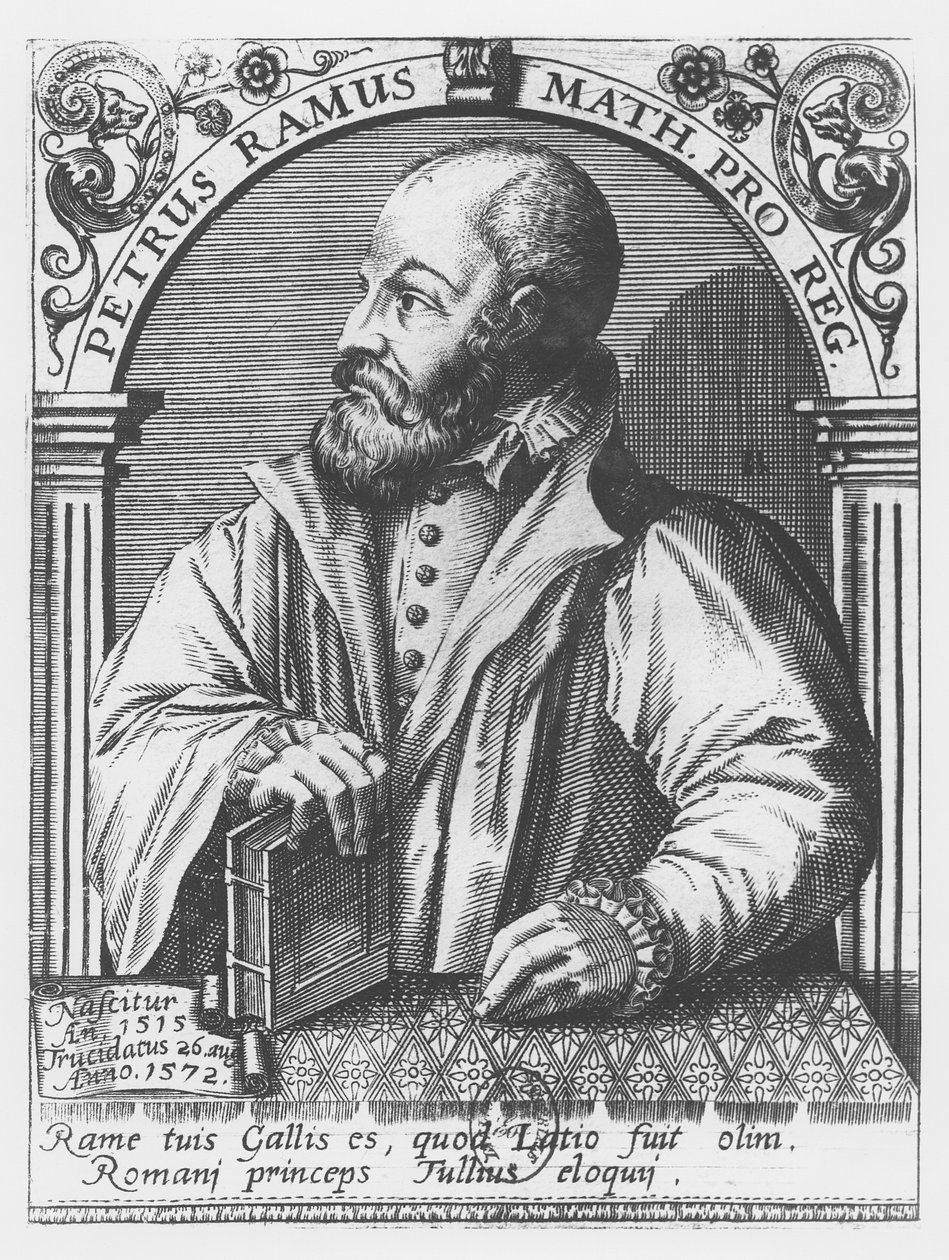 Pierre Ramus (gravyr) av French School
