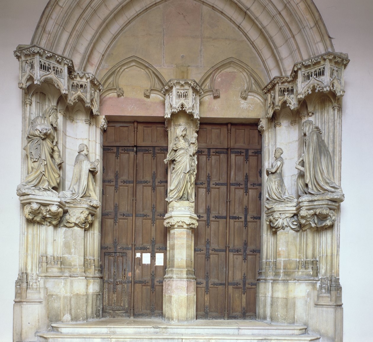 Kapellets portal, 1395-1404 av French School
